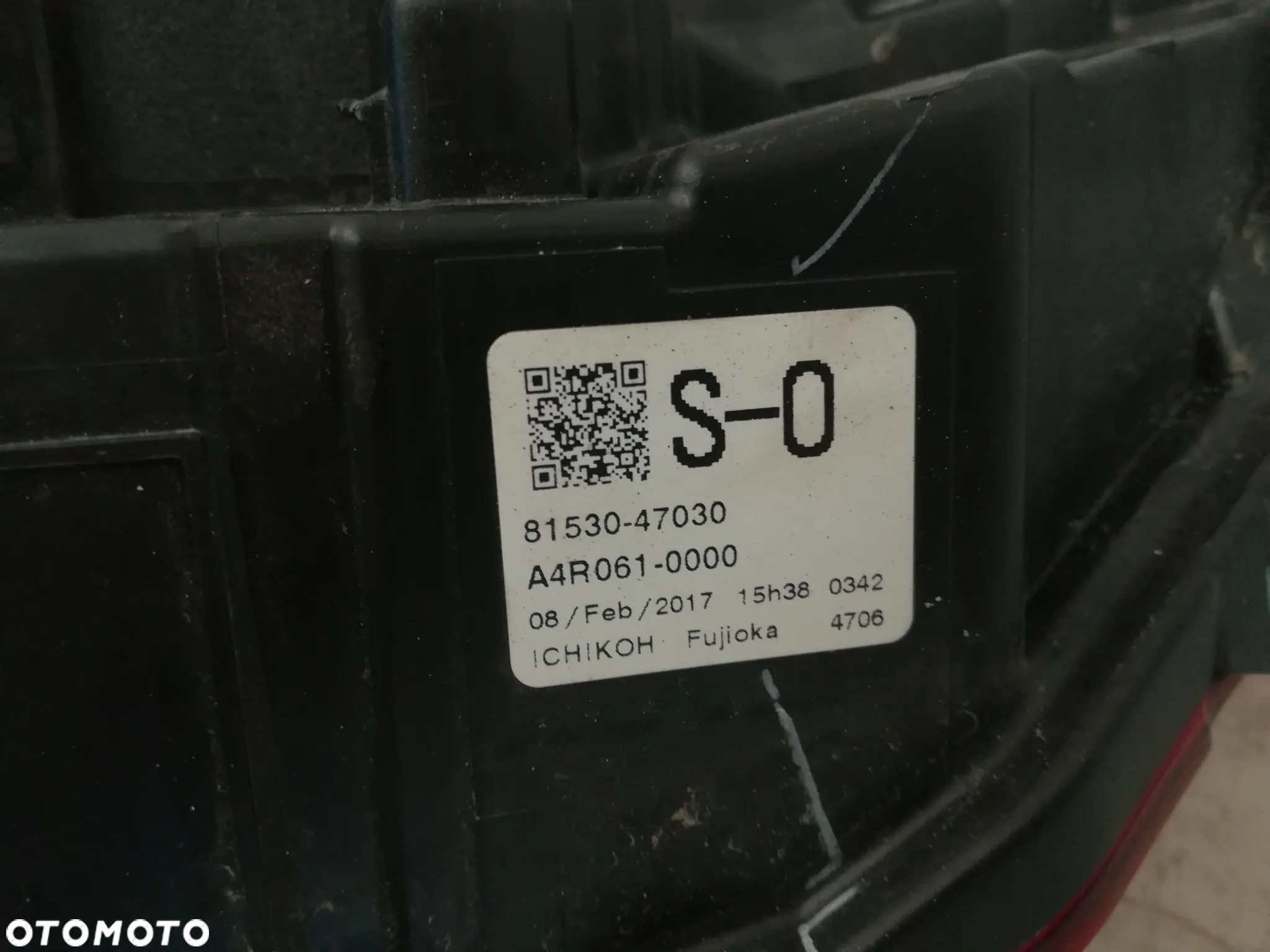 TOYOTA Prius IV lampa tył prawa w zderzak - 4