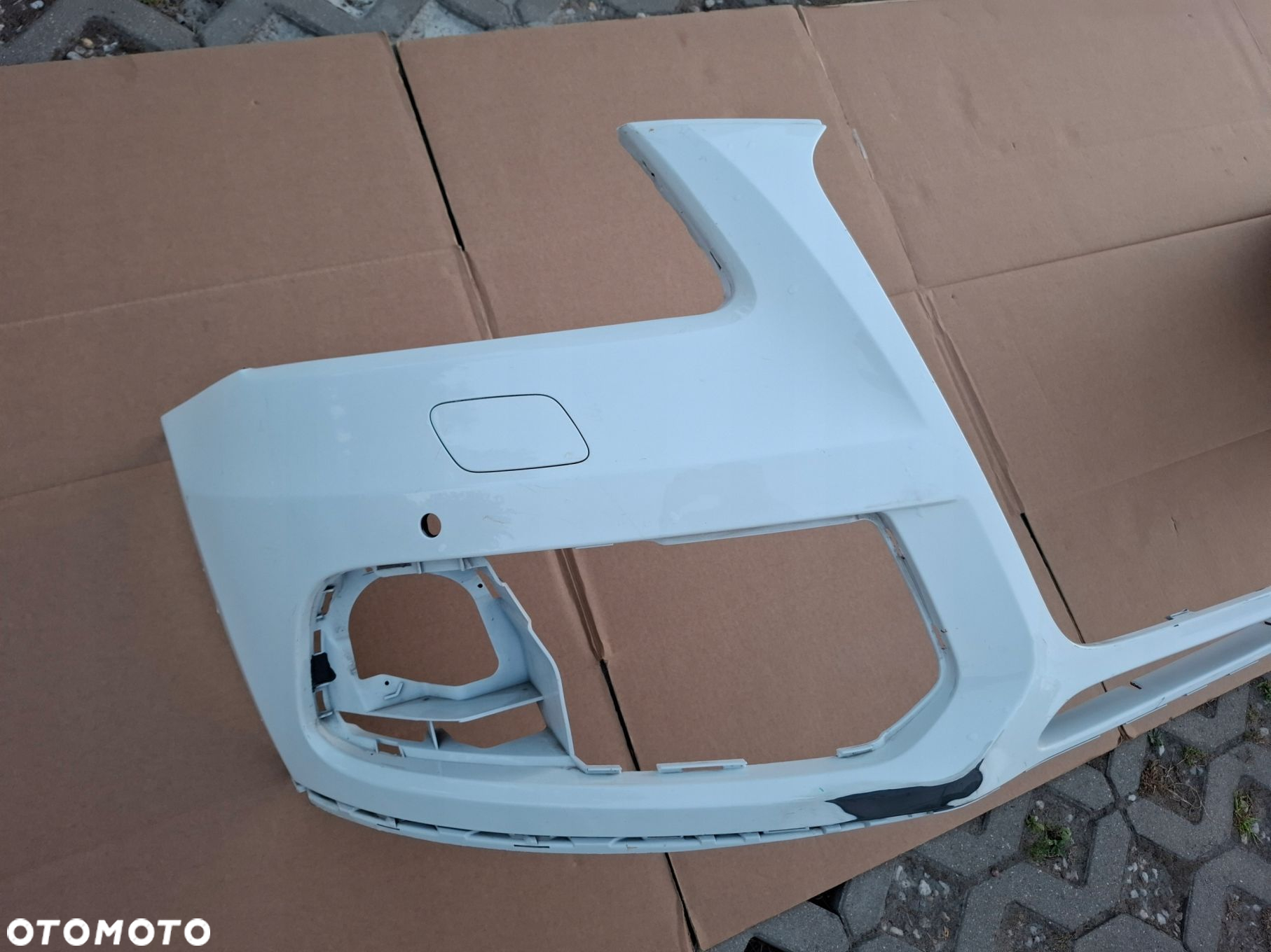 ZDERZAK PRZÓD AUDI Q5 8R LIFT SPRYSKI PDC ORYGINAŁ - 3