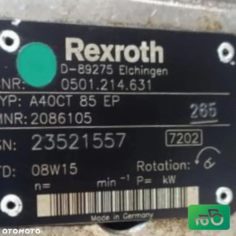 Pompa hydrostatyczna skrzyni AutoPower A4OCT Rexroth John Deere 6155R - 16