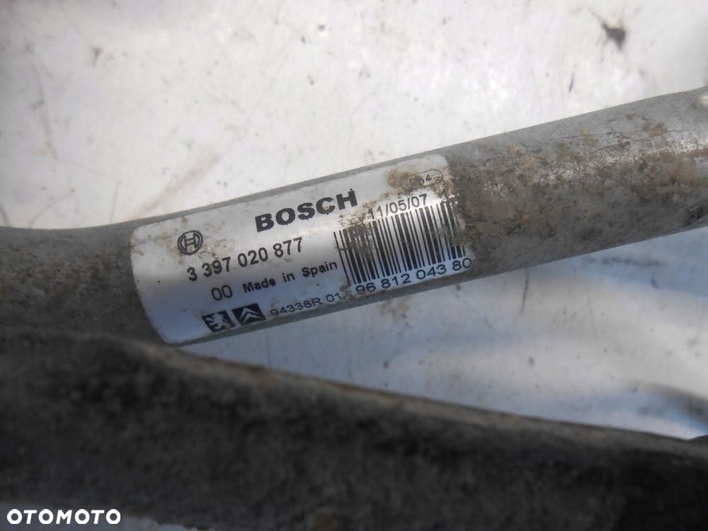 mechanizm wycieraczek przednich peugeot 207 9681204380 3397020877 # - 3