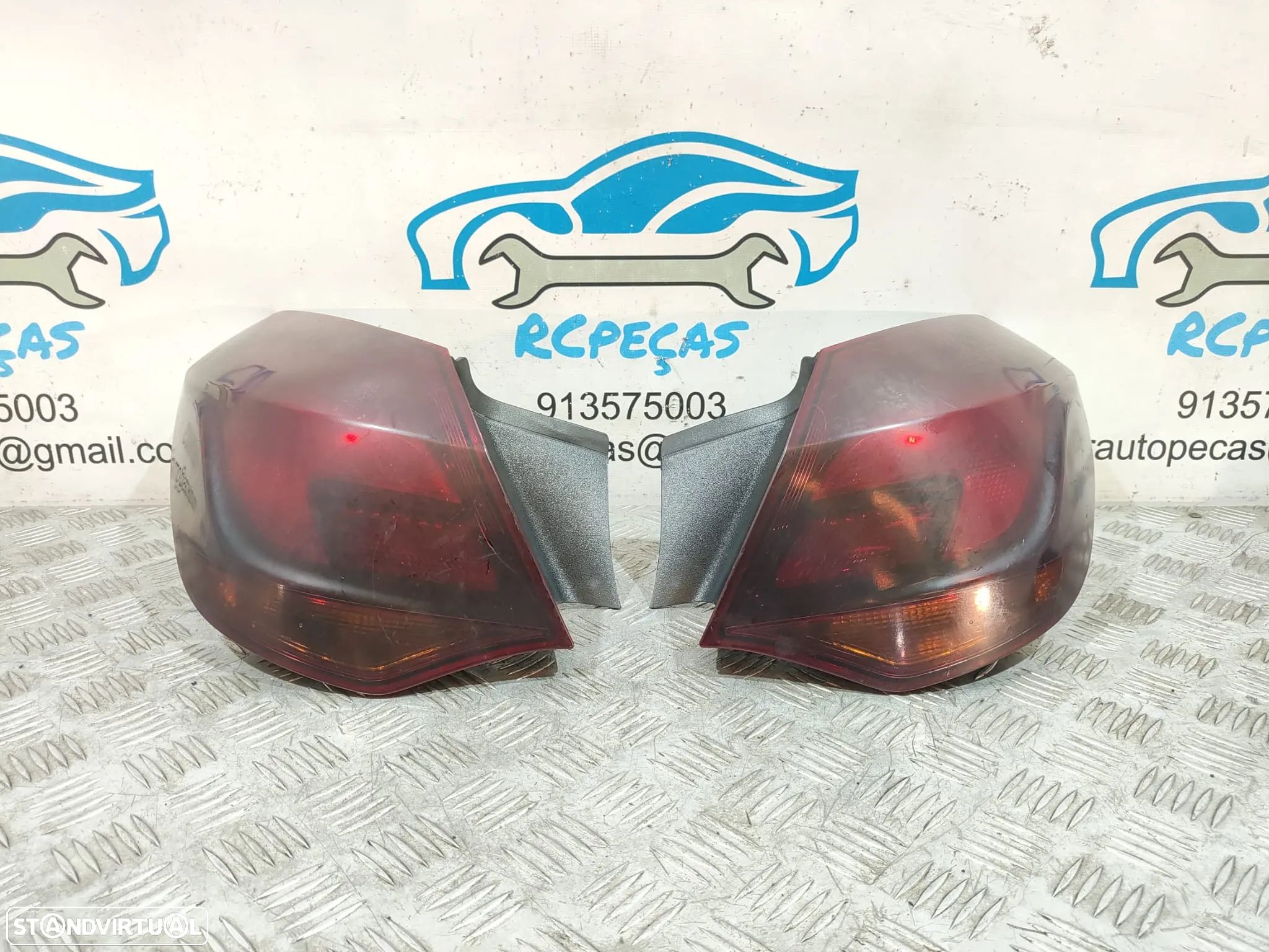 Conjunto Farolins Opel Astra J 13306454 13306453 - 1