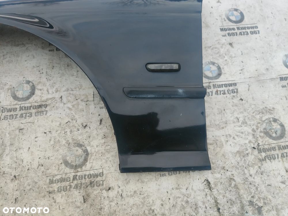 BMW E46 Sedan Kombi przed liftingiem Błotnik Lewy Cosmosschwarz 303/9 - 2
