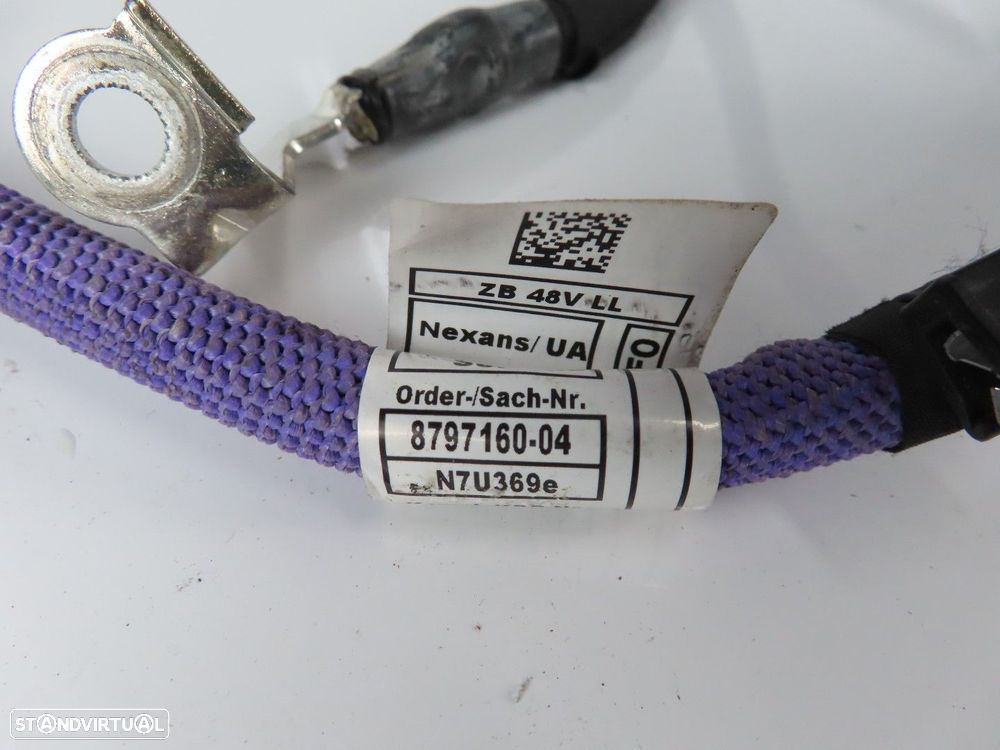 Cabo Alternador / Motor Arranque Seminovo/ Original BMW X3 (G01)/BMW X4 (G02)/BM... - 4