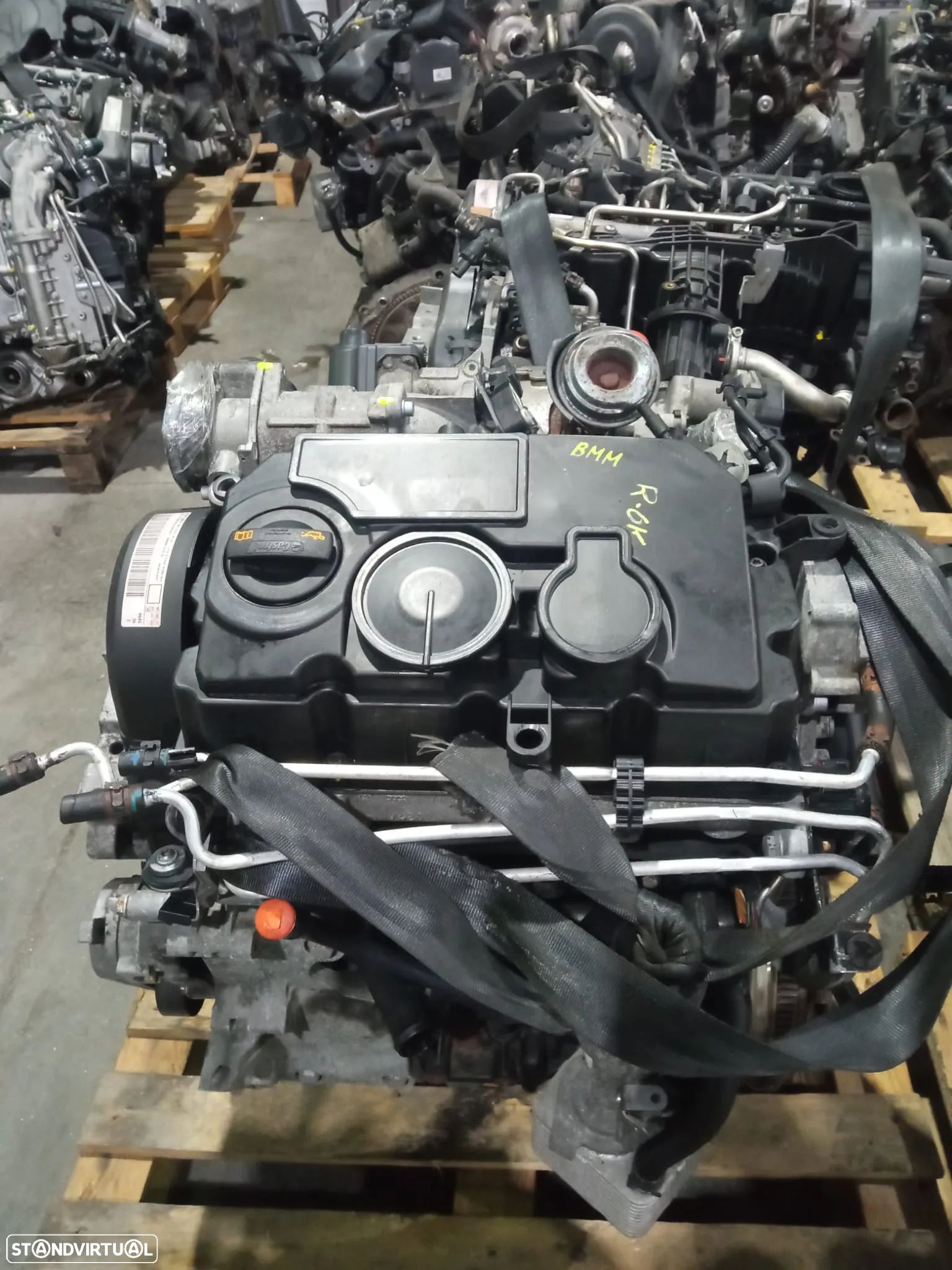 Motor Volkswagen 2.0 TDi 140cv REF: BMM (Skoda, Seat) - 1