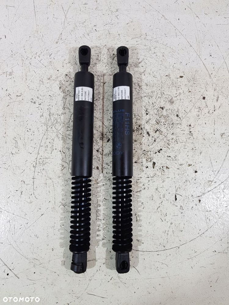 siłownik klapy bagażnika 7210557 lewy prawy bmw f11 lift eur komplet - 1