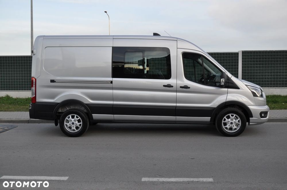 Ford TRANSIT DCIV MCA 2.0 New EcoBlue 170 KM A6 FWD Limited Brygadowy 6 osobowy 350 L3H2 Fabrycznie Nowy Dostępny od Ręki!!! - 19