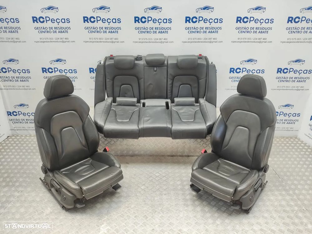 Conjunto Bancos Pele Audi A4 B8 Avant S-Line Sline S Line 2007 - 2017 - 2