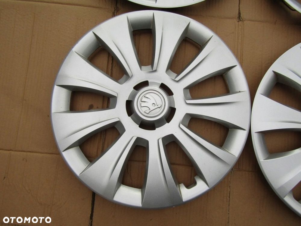 4x Kołpaki 16 Skoda Fabia Octavia I II III IV Kamiq Karoq Scala Superb Yeti - 8