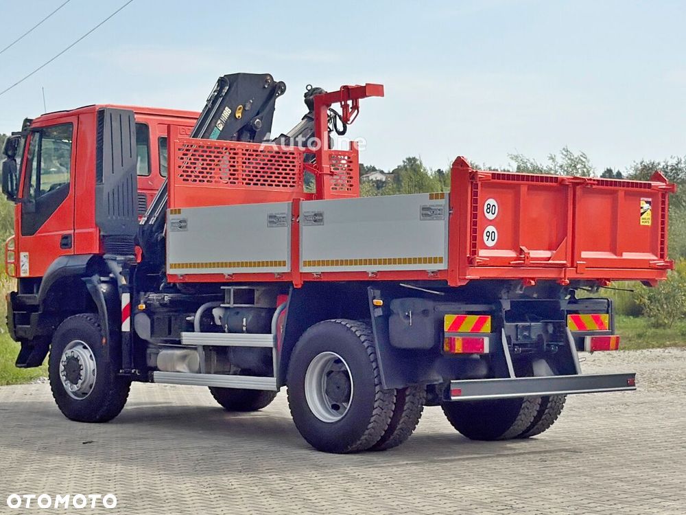 Iveco TRAKKER 190T36 * WYWROTKA 3,70 m * HIAB 111 ES - 2 HIDUO /4x4 - 6