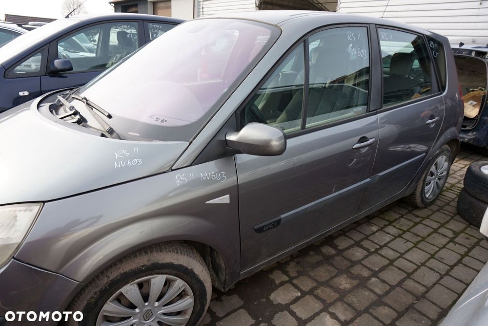 RENAULT SCENIC II PH1 2004 NV603 1.5 DCI K9K722 81KM JR5103 SZARY na części - 2