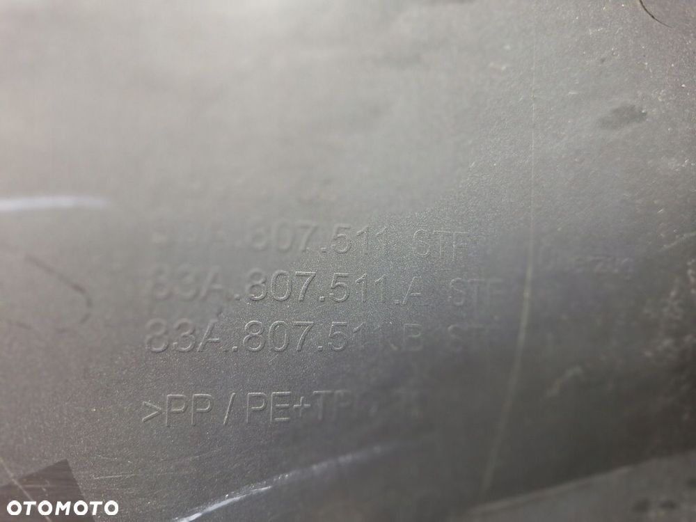 ZDERZAK DYFUZOR SPOJLER AUDI Q3 83A 2020-2024 ZWYKŁY ORYGINAŁ OE ASO - 9