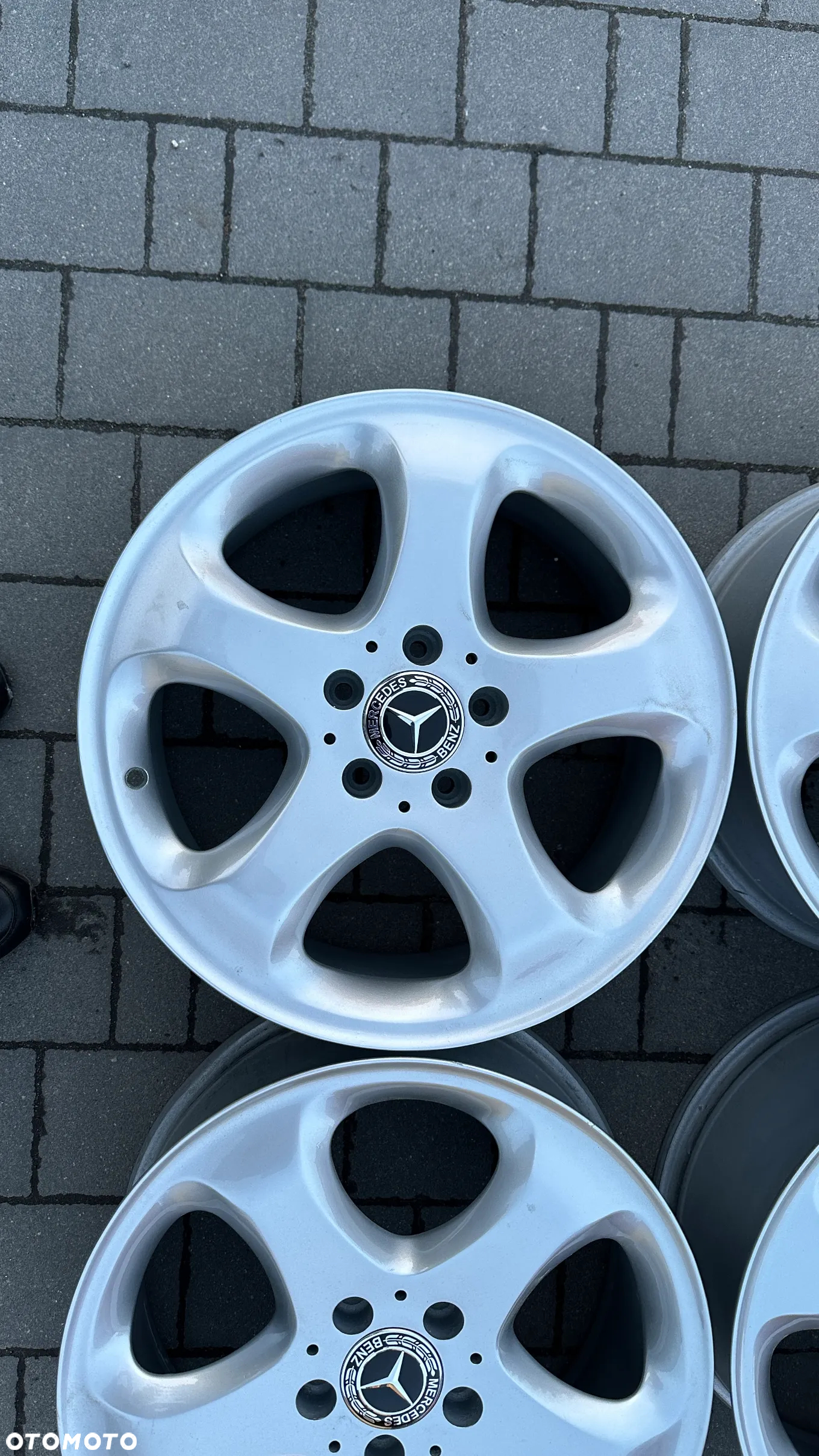 FELGI Aluminiowe R17 5x112 MERCEDES-BENZ a2104012002 Koła ET37 - 3