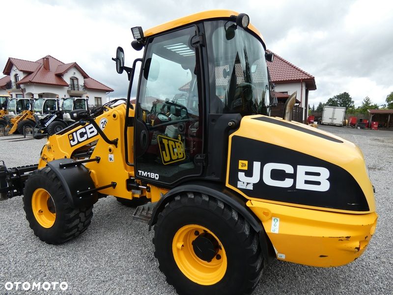 JCB TM180 Z Niemiec / Ładowarka łamana z teleskopem / Piękny Stan / - 27