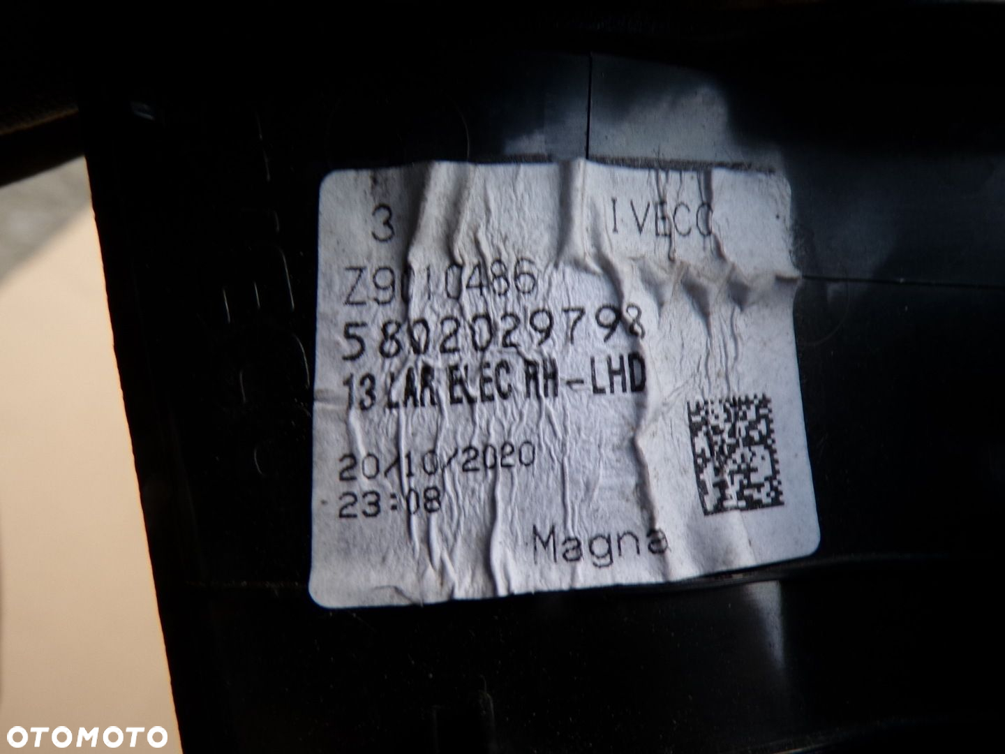 LUSTERKO PRAWE DŁUGIE IVECO DAILY 2014- 5802029798 - 4