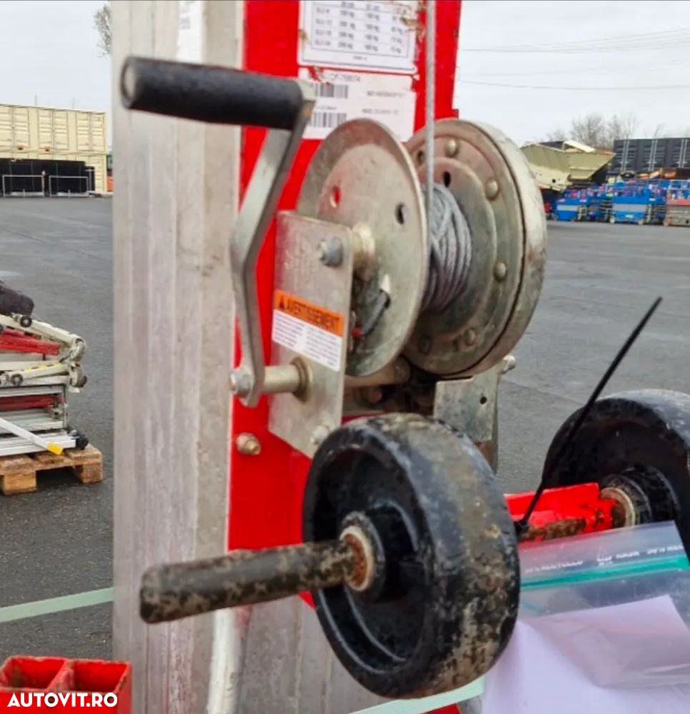 Genie Lift Pentru Materiale Constructii Model SLC 24 An 2018, H 7.40 M, max 295Kg - 2