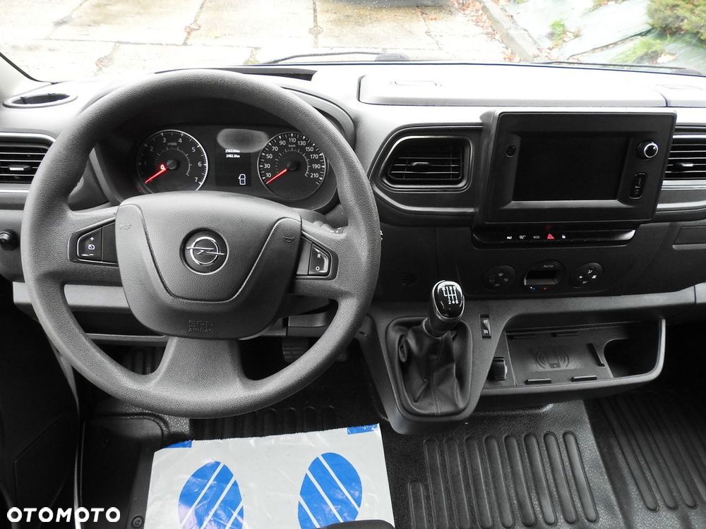 Opel MOVANO PLANDEKA 10 PALET WEBASTO TEMPOMAT NAWIGACJA KLIMATYZACJA LEDY PNEUMATYKA  165KM - 31