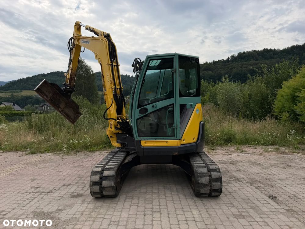 Yanmar VIO80-1A Koparka Gąsienicowa 8 ton jak Nowa z Salonu 2015 rok. KLIMATYZACJA. Łyżka skarpowa Hydrauliczna.  Szybko-złącze lenhoff hydrauliczne. Yanmar silnik 4 cylindry! Maszyna z Norwegii. Własna Pompa do tankowania ON. ani deka luzów i wycieków! OKAZJA Linia Hydr. Plus. Długie ramię PLUS. Oświetlenie LED. Wielka Okazja! Pełne sterowanie z dżojstików!! - 3