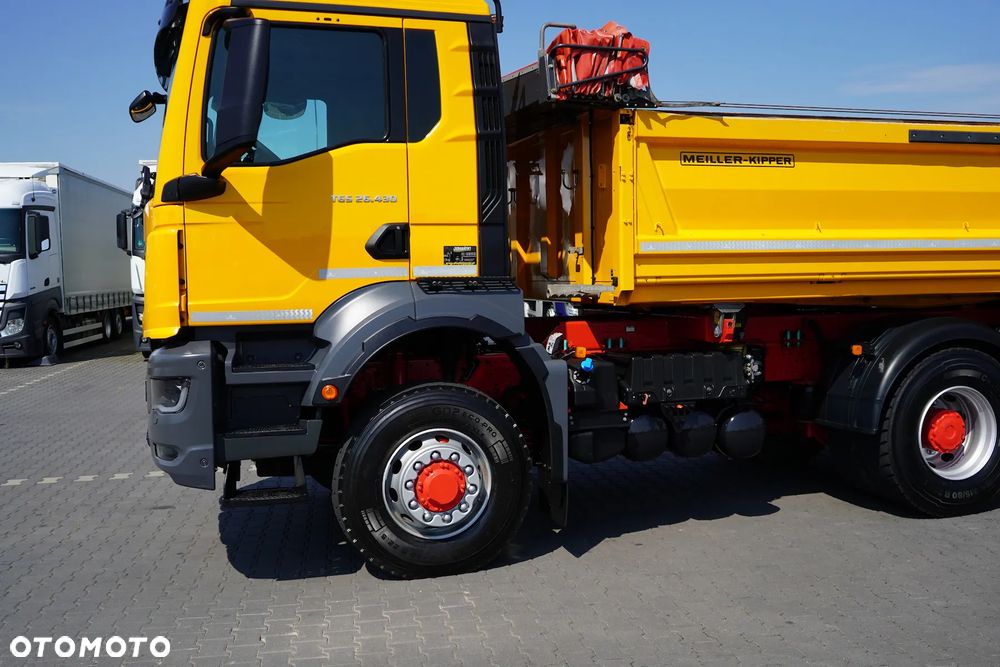 MAN TGS / 26.430 / EURO 6 / WYWROTKA / 6 X 6 / HYDROBURTA - 27