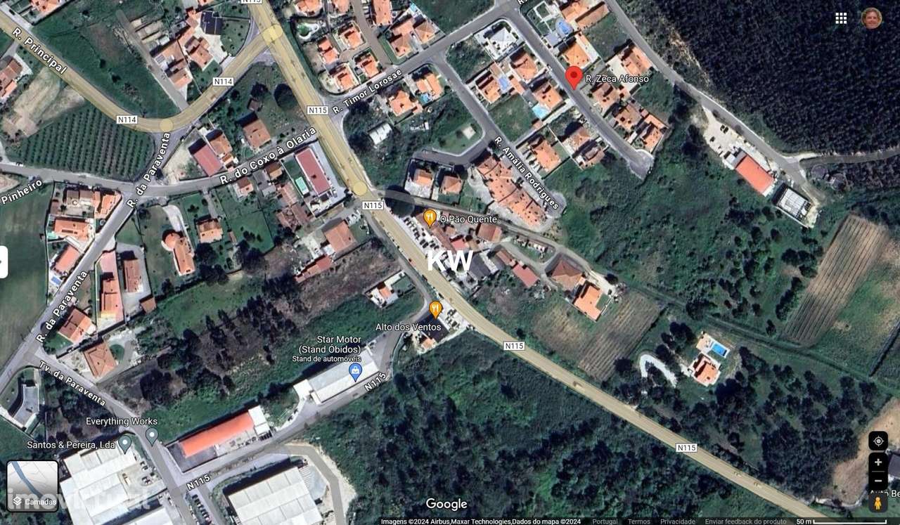 Terreno para Construção - 7352,70 m2 - Pé Leve / Gaeiras - Óbidos - Grande imagem: 5/14