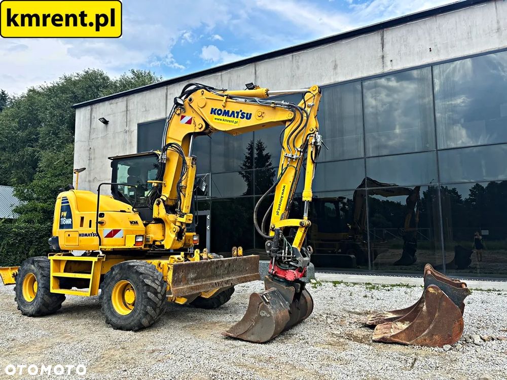 Komatsu PW 118 MR-8 KOPARKA KOŁOWA ROTOTILT 2017R | LIEBHERR A 309, TEREX 42, CAT, HITACHI ZX 140, VOLVO EW 140, 160 - 5