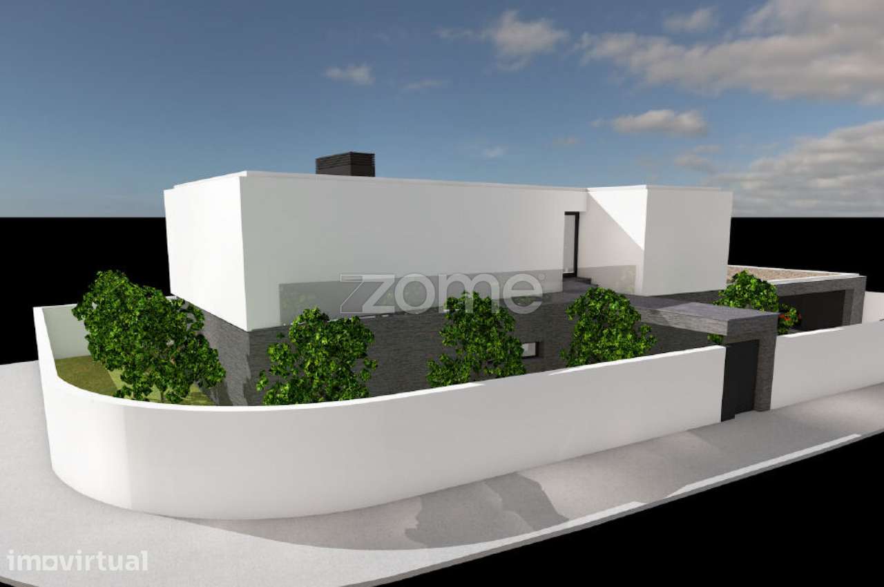 Terreno com projeto aprovado para moradia de Luxo T4 com piscina - Grande imagem: 3/15