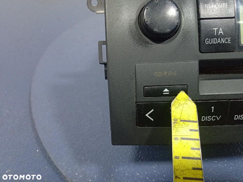 TOYOTA COROLLA VERSO I RADIO CD FABRYCZNE OEM 86120-02260 - 9