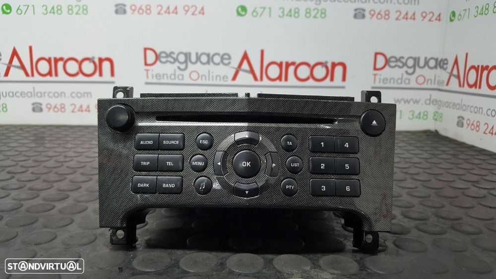 SISTEMA AUDIO / RADIO CD PEUGEOT 607 (S2) DIAMANTE PACK - 1