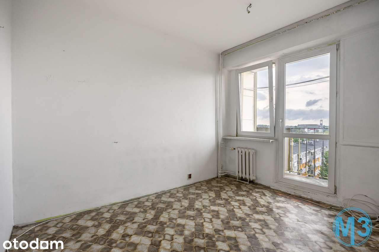 W sercu Stalowej Woli | 64,56 m², 4 pokoje, blok z windą i dwa balkony