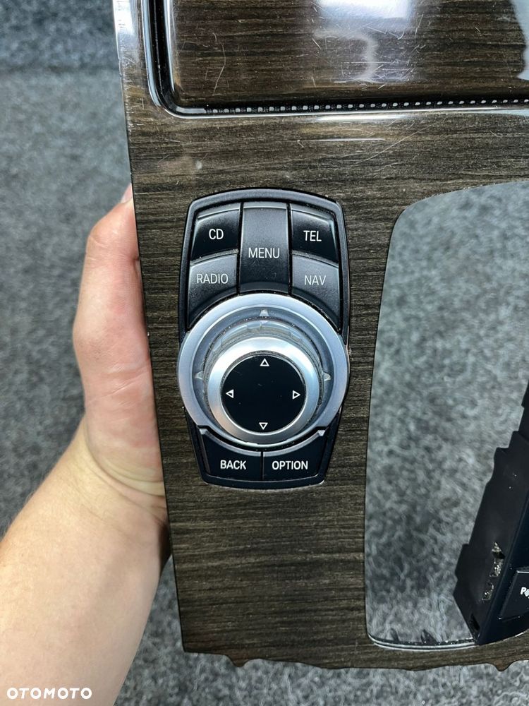 bmw f01 seria 7 ramka lewarka zmiany biegów 9113863 11419110 - 4