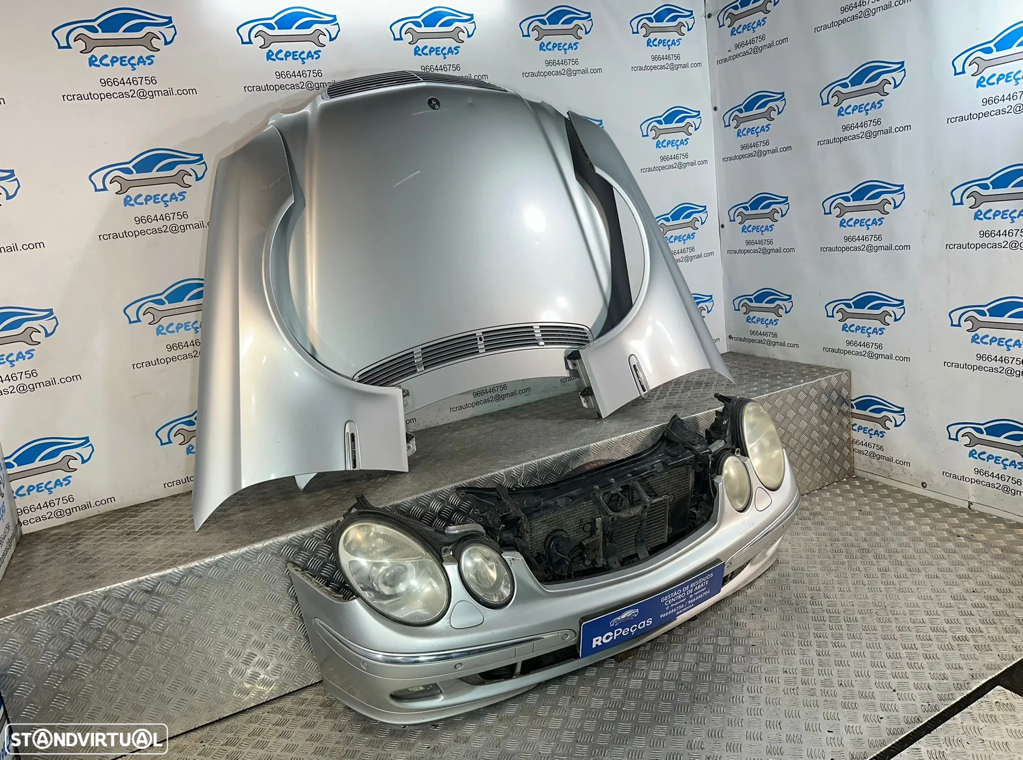 .Frente Completa Original Mercedes Benz W211 Avangard Xenon V6 280 CDI 300 CDI OM642 Diesel 2003 - 2009 - 3
