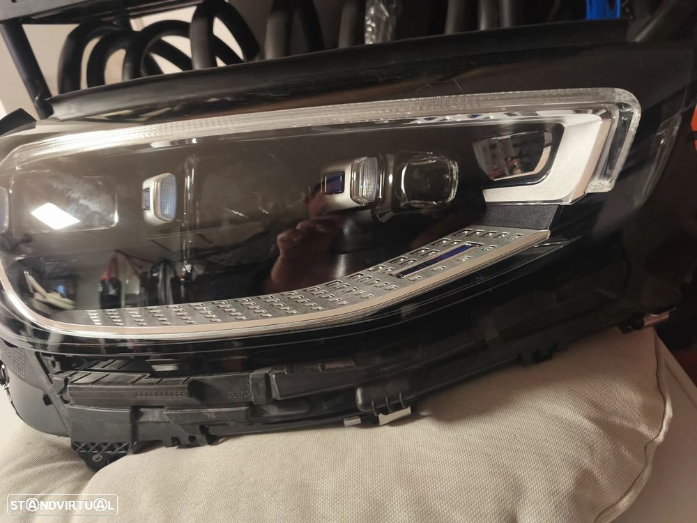 Farol direito digital led Mercedes classe S w223 - 7