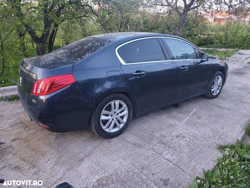 Portieră ușă dreapta Peugeot 508 sedane hybrid 2012 albastru KGN - 1