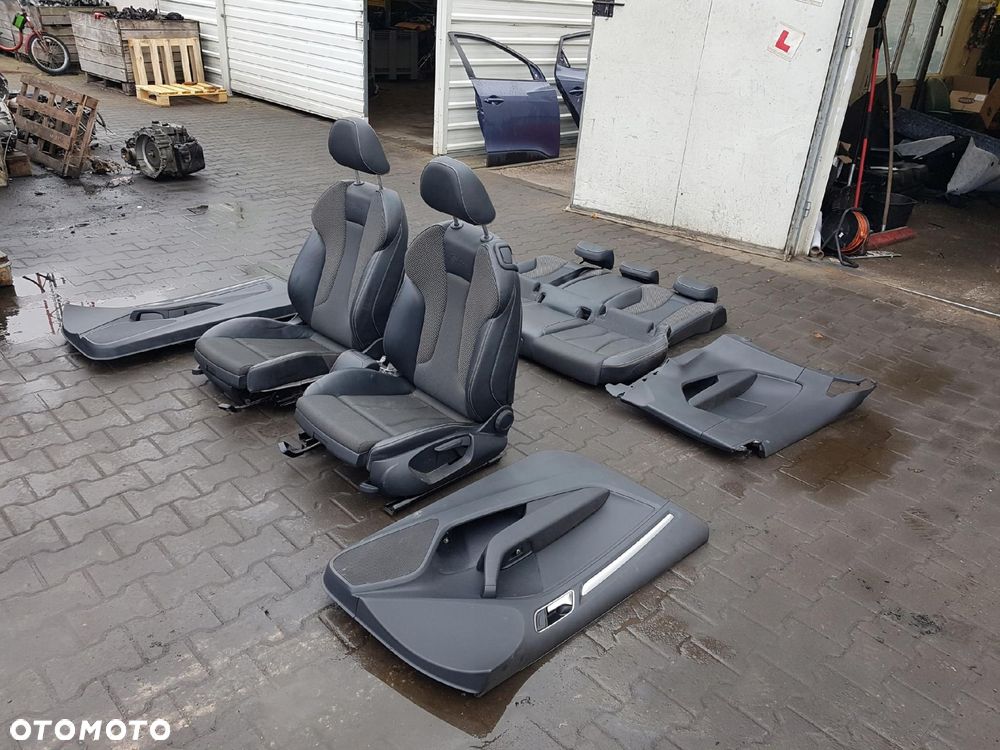 AUDI A3 8V 13-16r S-LINE HB FOTELE PÓŁSKÓRY KANAPA 3D - 6