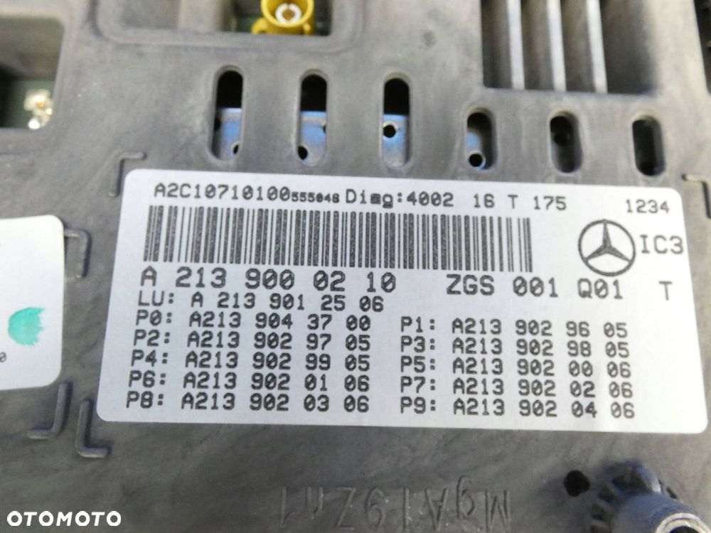 MERCEDES E KLASA W213 LICZNIK WERSJA ANGIELSKA - 3