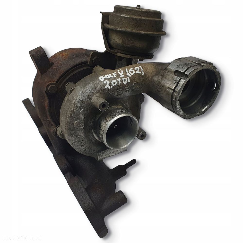 TURBOSPRĘŻARKA VW Golf V Audi A3 8P 2.0 TDI turbo 03G253019A - 1