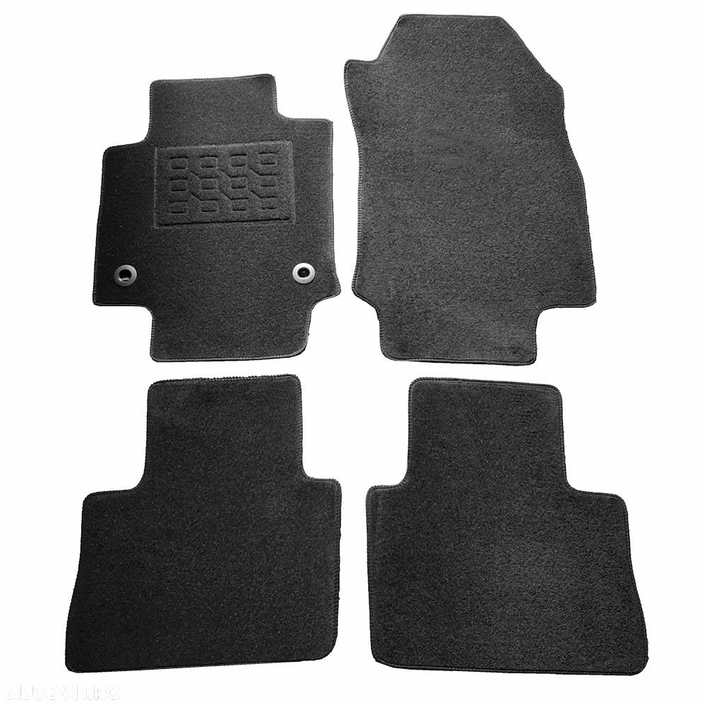 Covorase mocheta Toyota Rav4, 5 Usi 2019-prezent, Negre, set de 4 Buc. - 1