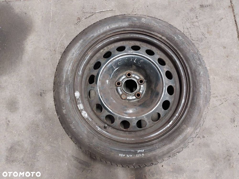 KOŁO ZAPASOWE ZAPAS  5x100 6,5Jx16 ET42 FI57,1 205/55R16 VW GOLF - 1