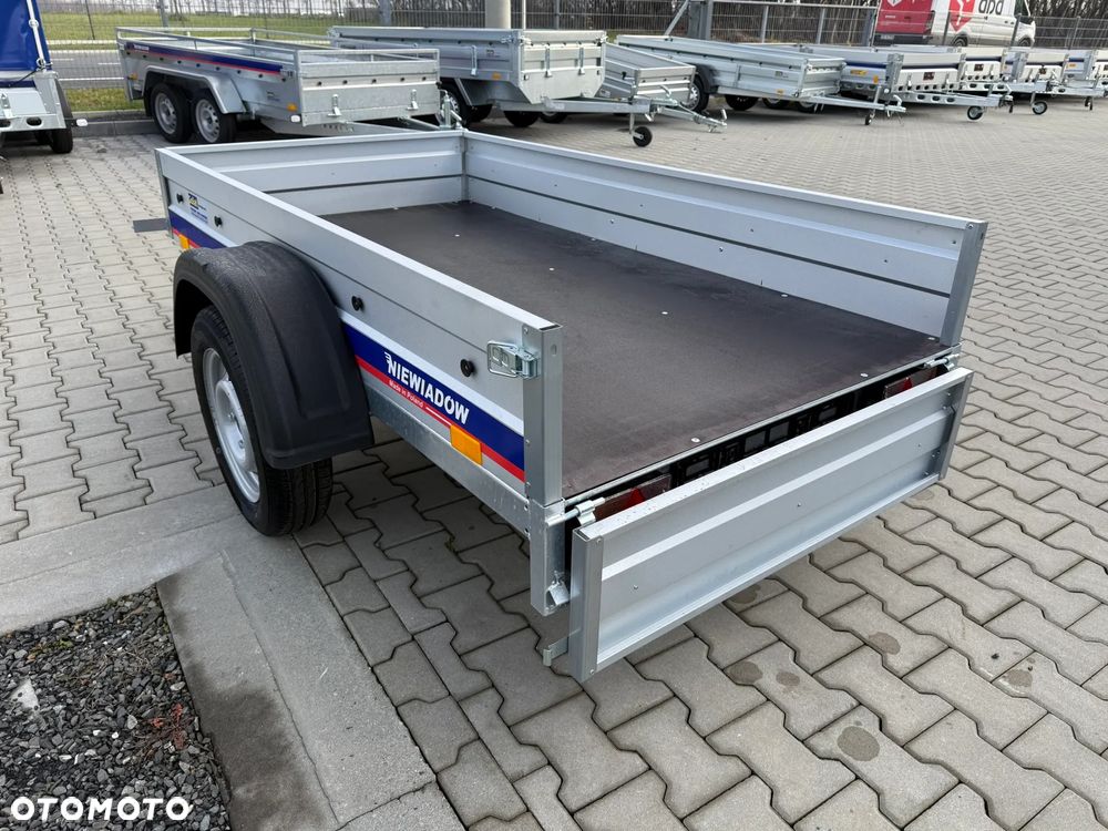 Niewiadów Przyczepka LEKKA 750kg Niewiadów 7202 ocynk rama ocynk ogniowy + burt alucynk - 8