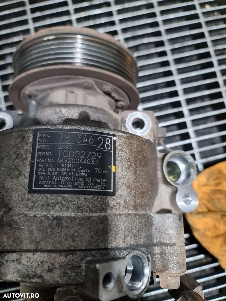 Compresor clima Mitsubishi Outlander III 2.2 Diesel 2012 - 2015 150CP 4N14 (1339) Diesel ... - 4