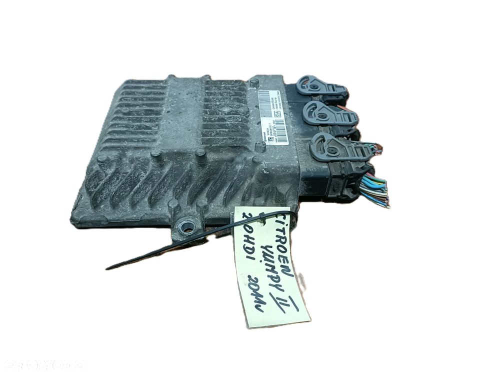 CITROEN JUMPY II 07-16 r. 2,0 HDI STEROWNIK KOMPUTER SILNIKA CONTINENTAL 5WS40615C-T + - 2