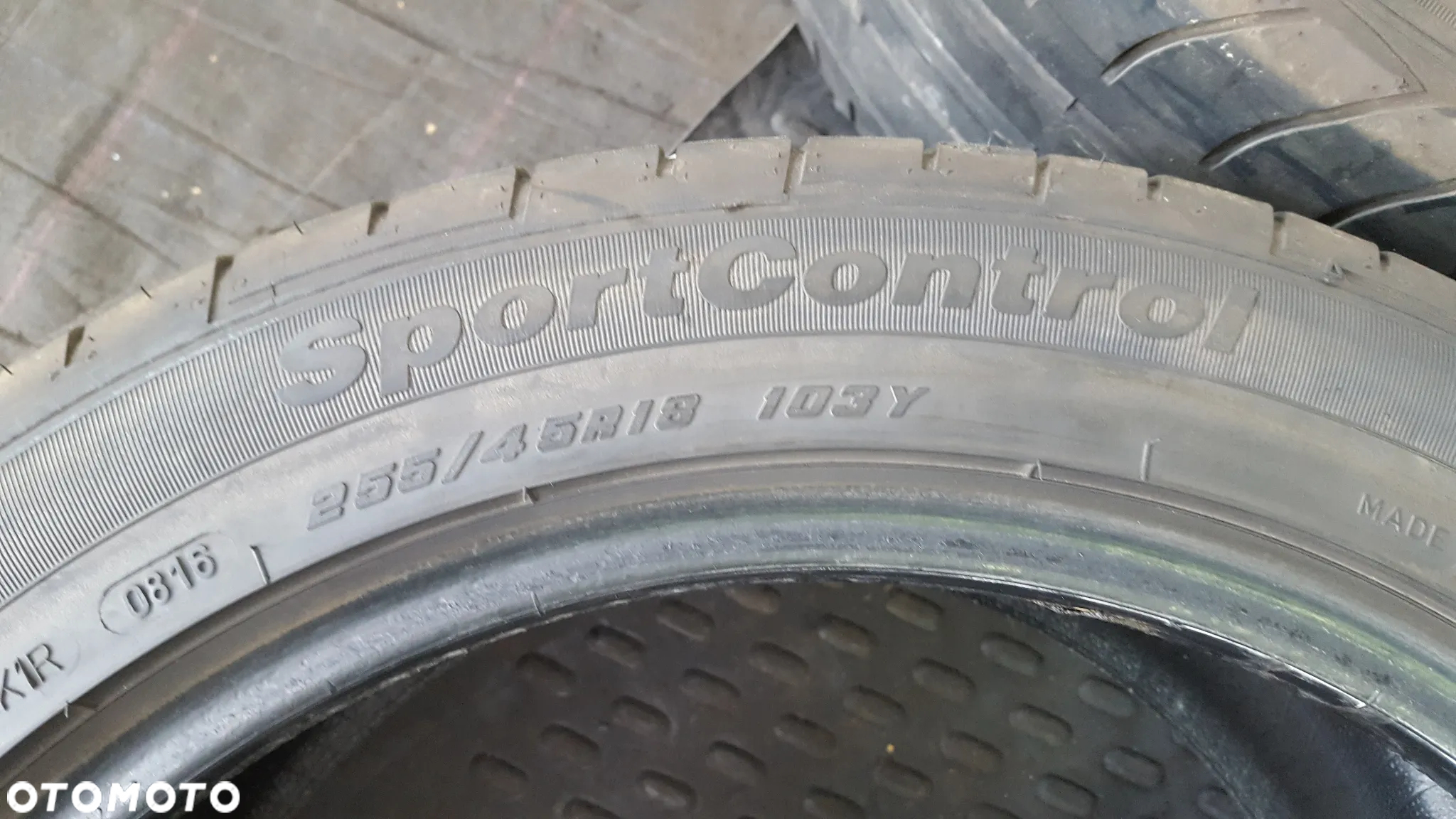 OPONY LETNIE 255/45R18 FULDA SPORT CONTROL LATO - 4
