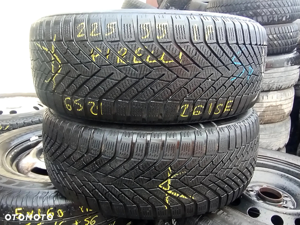 225/55R17 Opony Zimowe Zima PIRELLI CINTURATO WINTER TM 6,5mm Legnica ALU-RAD 21r. 225/55