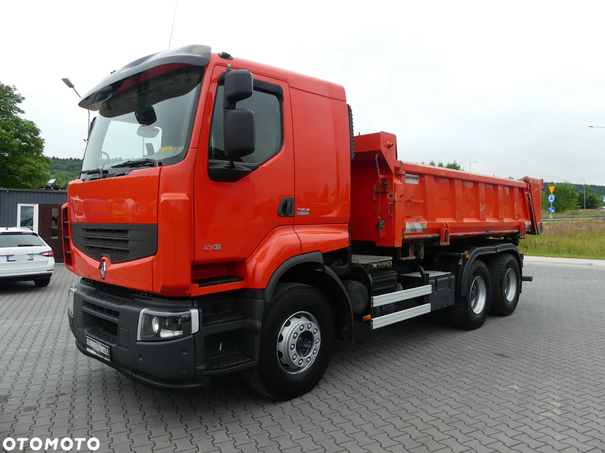 Renault LANDER 430DXI / 6x4 / WYWROTKA 2-str / HYDROBURTA / RETARDER / - 5