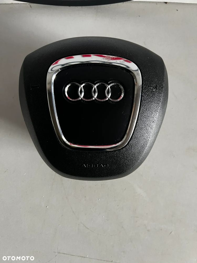 AUDI A4 B8 A5 PODUSZKA POWIETRZA KIEROWCY 3 RAMIENNA 8K0880201G Z INSTALACJĄ - 2