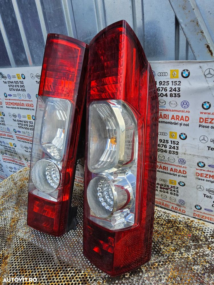 Stop Peugeot Boxer Citroen Jumper Fiat Ducato 2006-2014 stopuri spate stanga dreapta lampa tripla - 3