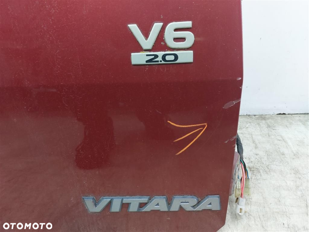 Klapa tył tylna Suzuki Vitara I 1988-1999 CZERWONY 5 DRZWI - 7