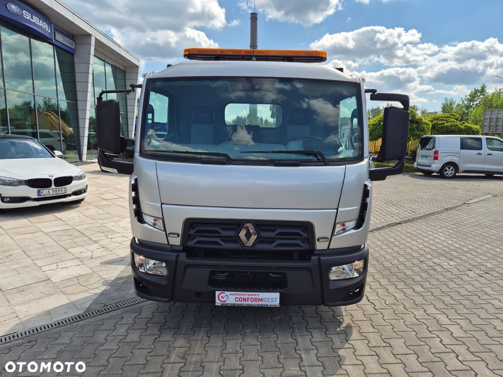 Renault D 7.5 180 / SKRZYNIA / HDS FASSI F32 / NISKI PRZEBIEG / BEZWYPADKOWY / OKLEJONY / AUTOMAT / CHWYTAK / SERWISOWANY / UNIKAT / EURO 6 - 5