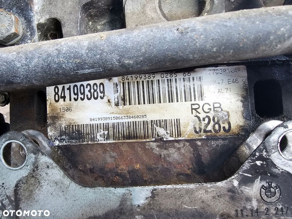 SILNIK BMW E46 E39 M47D20 2.0D 136KM - 8