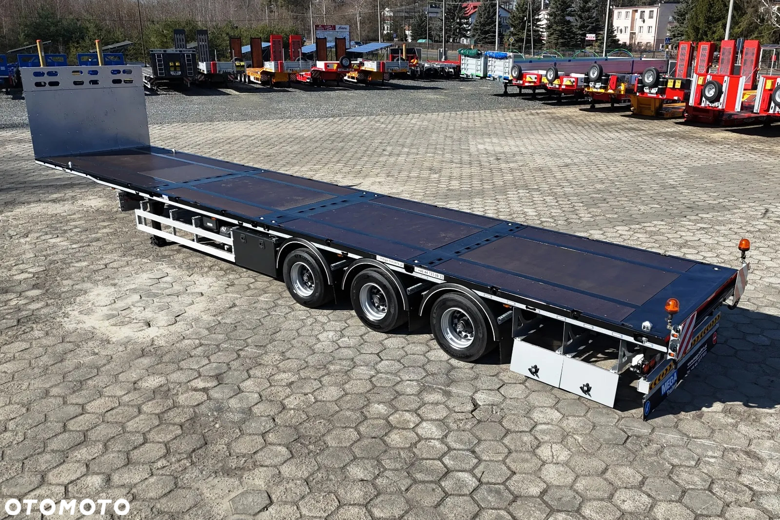 Inny Platforma uniwersalna - ADR EX III - kontenery - maszyny - osie BPW - 3