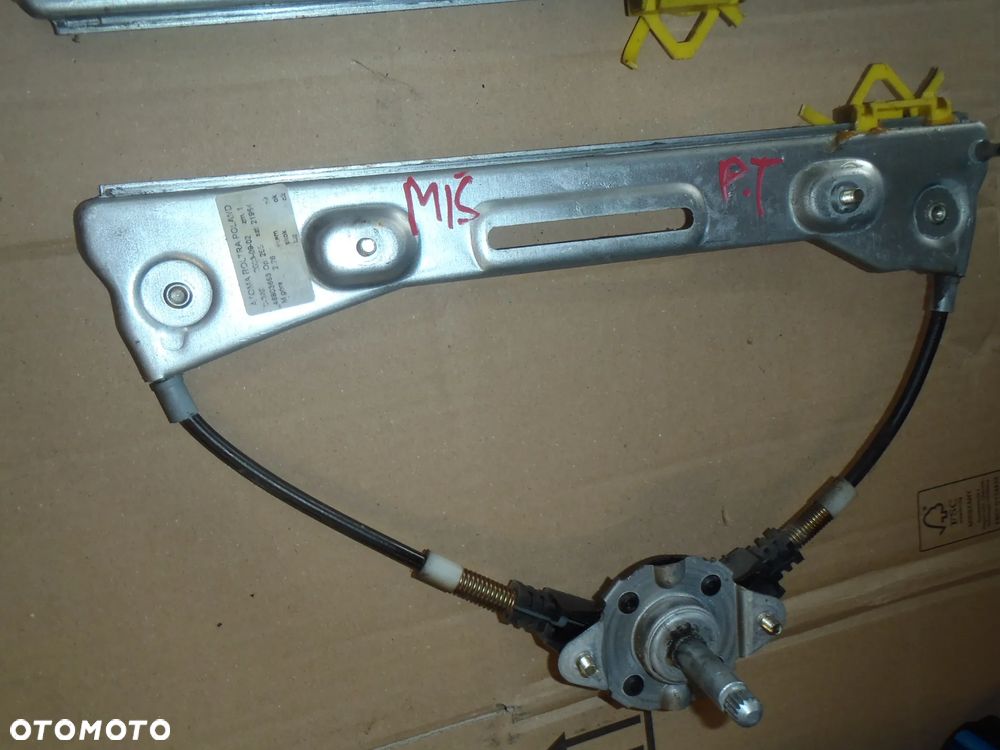 mechanizm podnośnik szyby fiat panda tył posiadam wszystkie części - 5